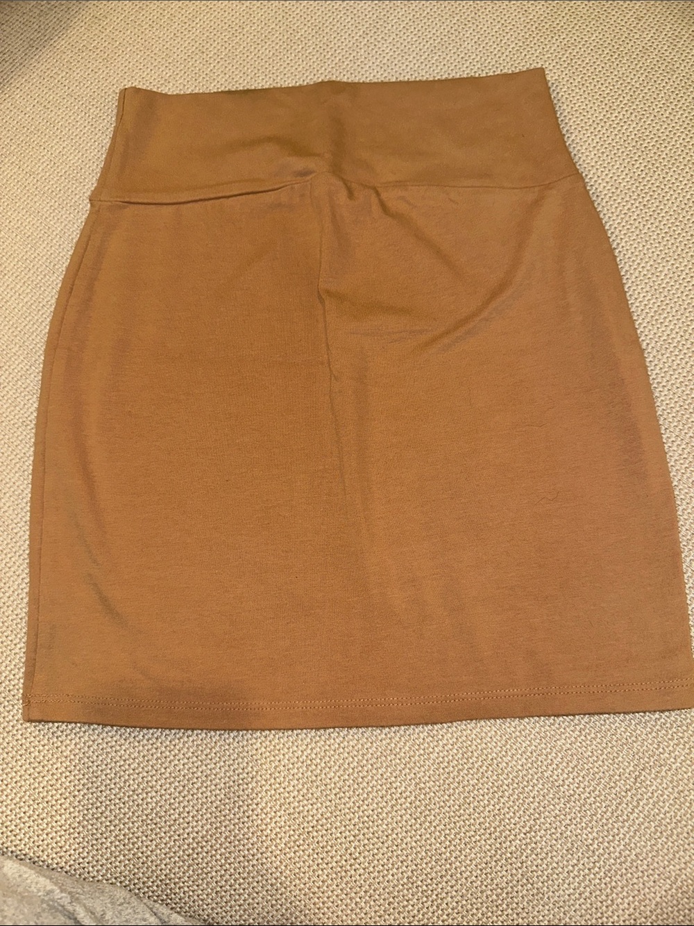 wild fable Camel Brown High-Rise Pencil Skirt